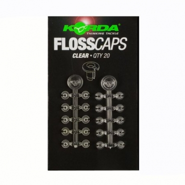 Korda Floss Caps White/Red